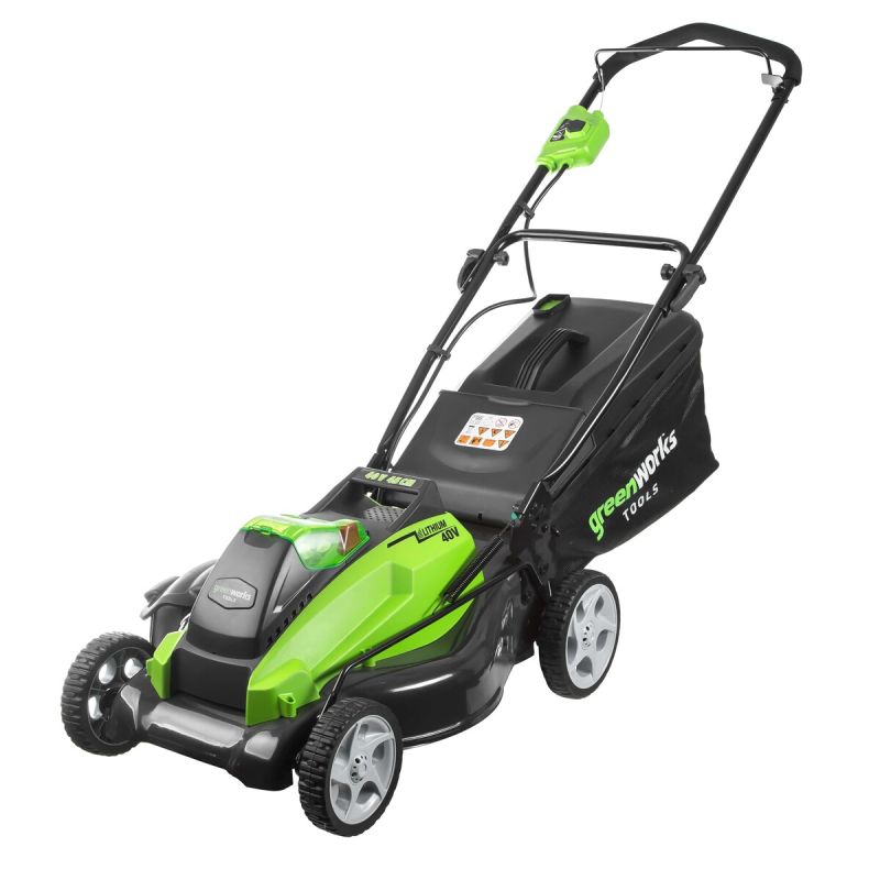 Газонокосарка акумуляторна Greenworks G40LM45 (2500107) (без акумулятора і ЗП)