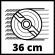 Газонокосарка електрична Einhell GC-EM 1500/36 (3400156)