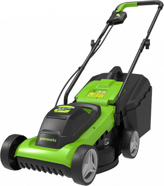 Газонокосарка акумуляторна Greenworks G24LM32K2 з АКБ 2 Ah і ЗП (2509607VA)