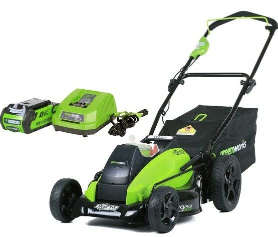 Газонокосарка акумуляторна Greenworks GD40LM45K4 з АКБ 4 Ah і ЗП (2500407UB)