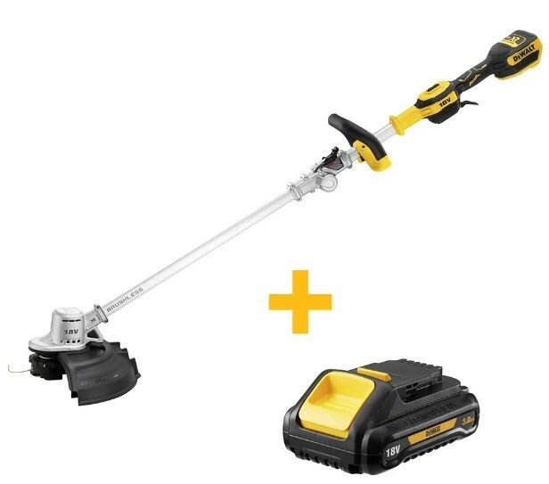 Коса акумуляторна безщіткова DeWalt DCMST561N+DCB187